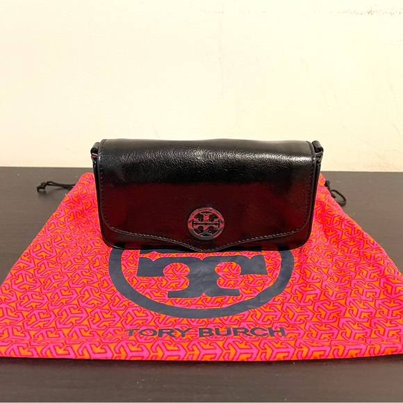 Tory Burch leather clutch & shoulder bag - Picture 2 of 10